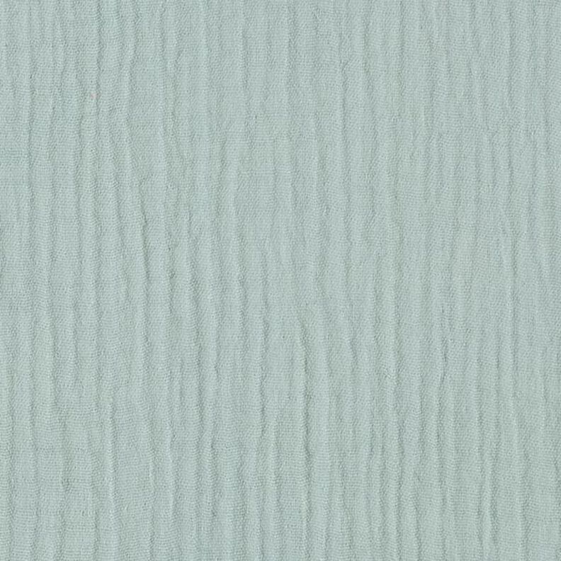 GOTS Třívrstvý bavlněný mušelín – pastelově zelená,  image number 3