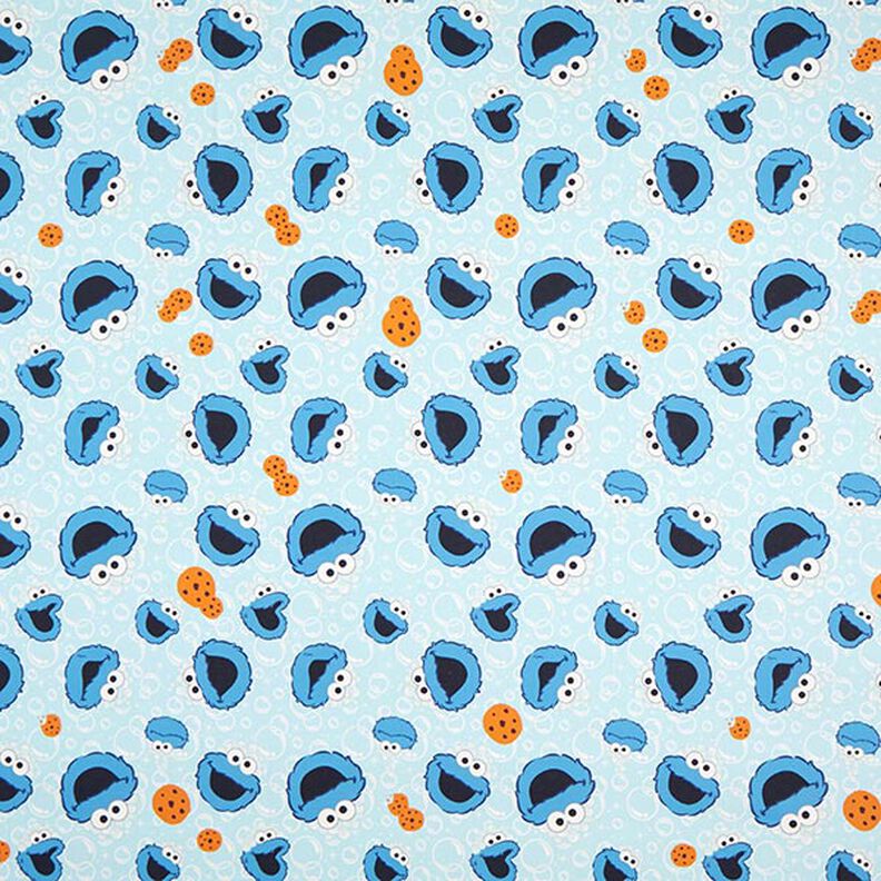 Dekorační kreton Keksík | CPLG – baby modra/královská modr,  image number 1
