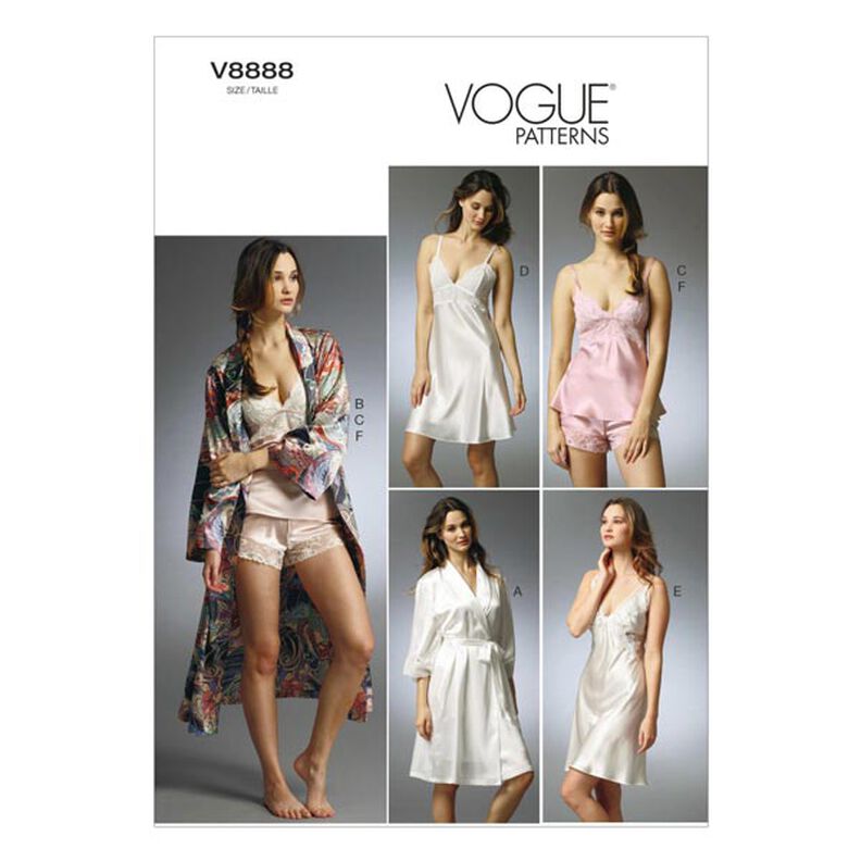 Noční prádlo, Vogue 8888 | 32 - 40,  image number 1