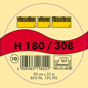 H 180 Nažehlovací vložka | Vlieseline – bílá, 