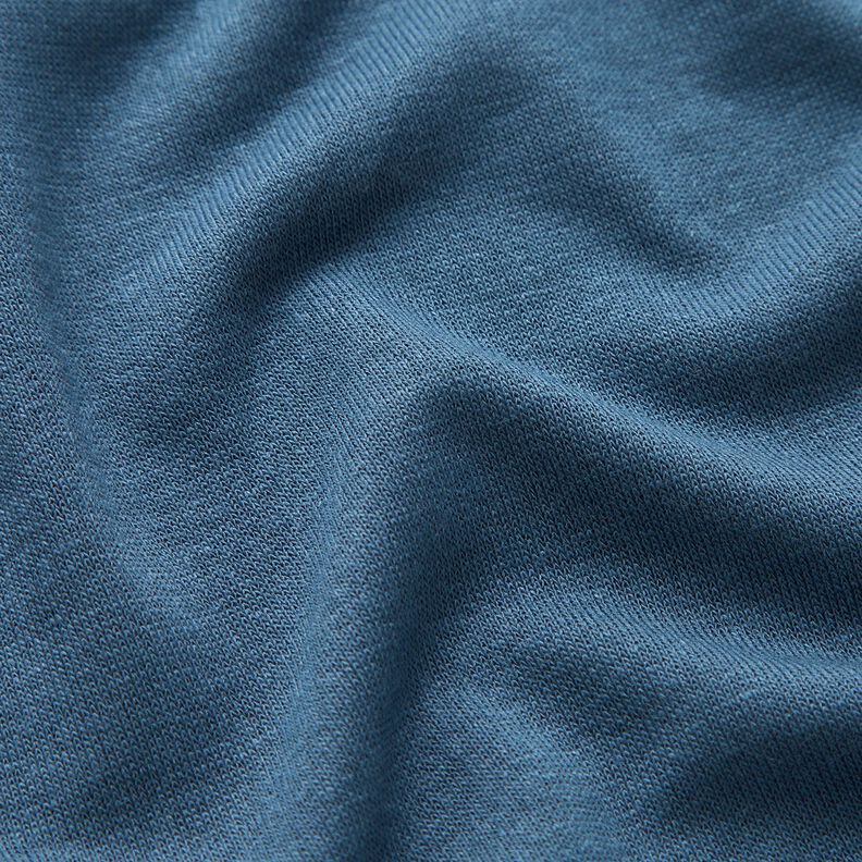 Letní žerzej světlý viskózový – džínově modrá,  image number 2