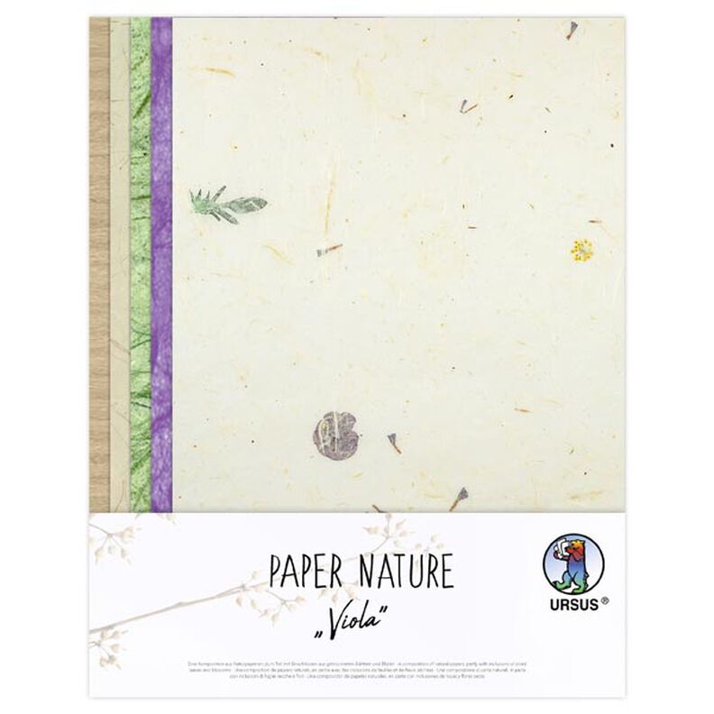 Sada přírodních papírů  "Paper Nature Viola",  image number 2