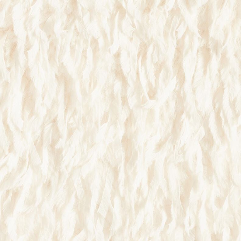Umělá kožešina Jednobarevná péřová tkanina | Katia Fabrics – bílá,  image number 1