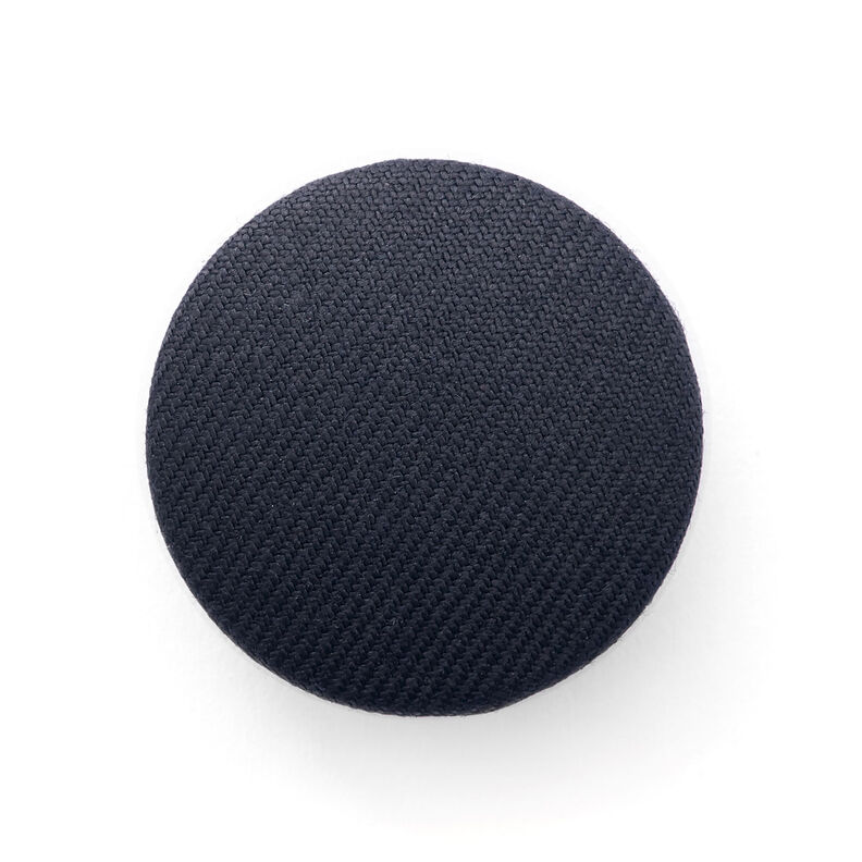 Potažený knoflík Gloss – mořská modrá,  image number 1