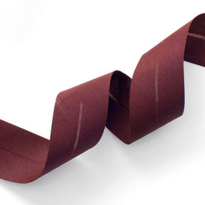 Šikmý proužek Polycotton [50 mm] – bordó, 