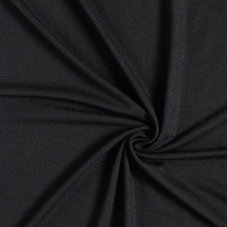 Tencel Modalový žerzej – černá,  image number 1