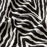 Dekorační látka Žakár Zebra – slonová kost/černá,  thumbnail number 2