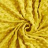 Hebký fleece vyražené puntíky – kari žlutá,  thumbnail number 3