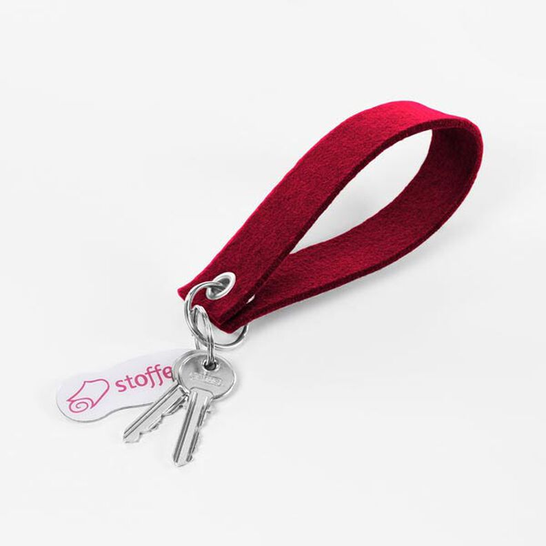 Plsť 90 cm / tloušťka 3 mm – bordó, image number 5