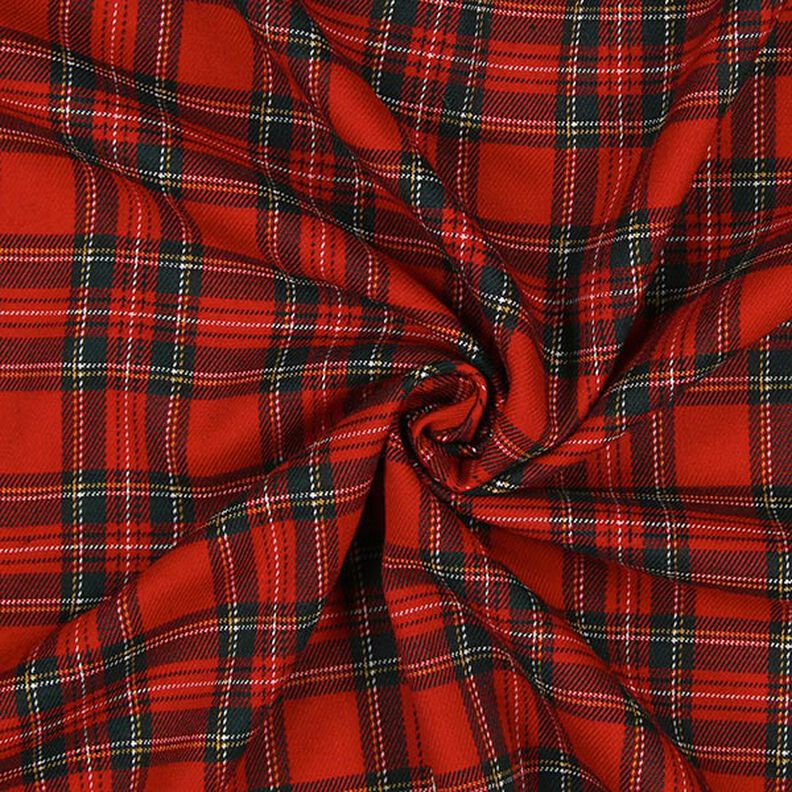 Skotská kostka tartan – kostka malá – červená,  image number 2
