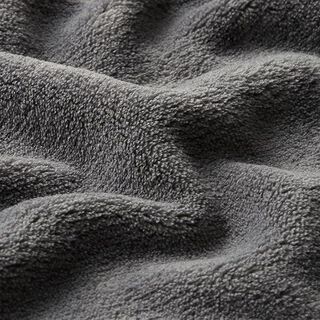 Hebký fleece – břidlicově šedá, 