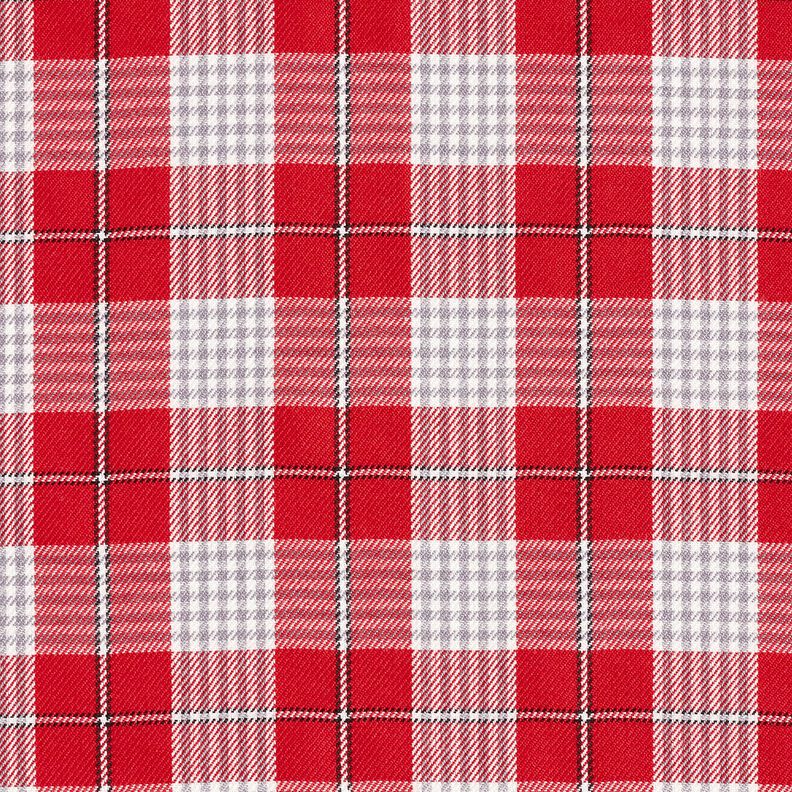 Viskózová směs Glencheck – chili,  image number 1