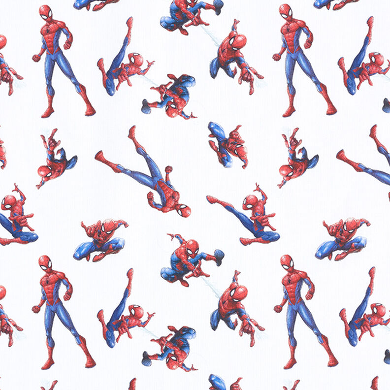 Kreton Licenční látky Spiderman | Marvel – bílá,  image number 1