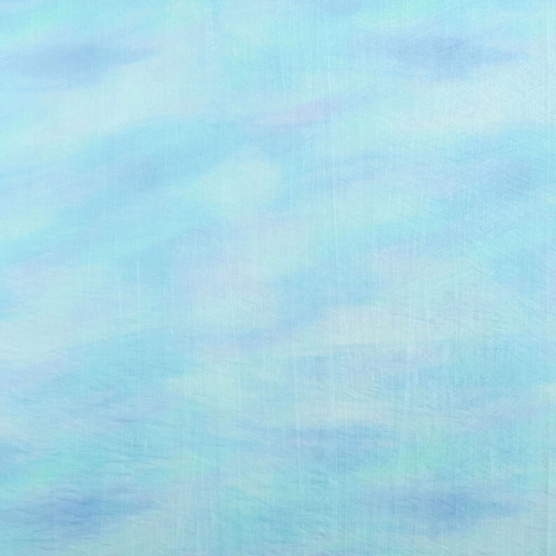 Lehká tencelová batika – modrá aqua,  image number 1