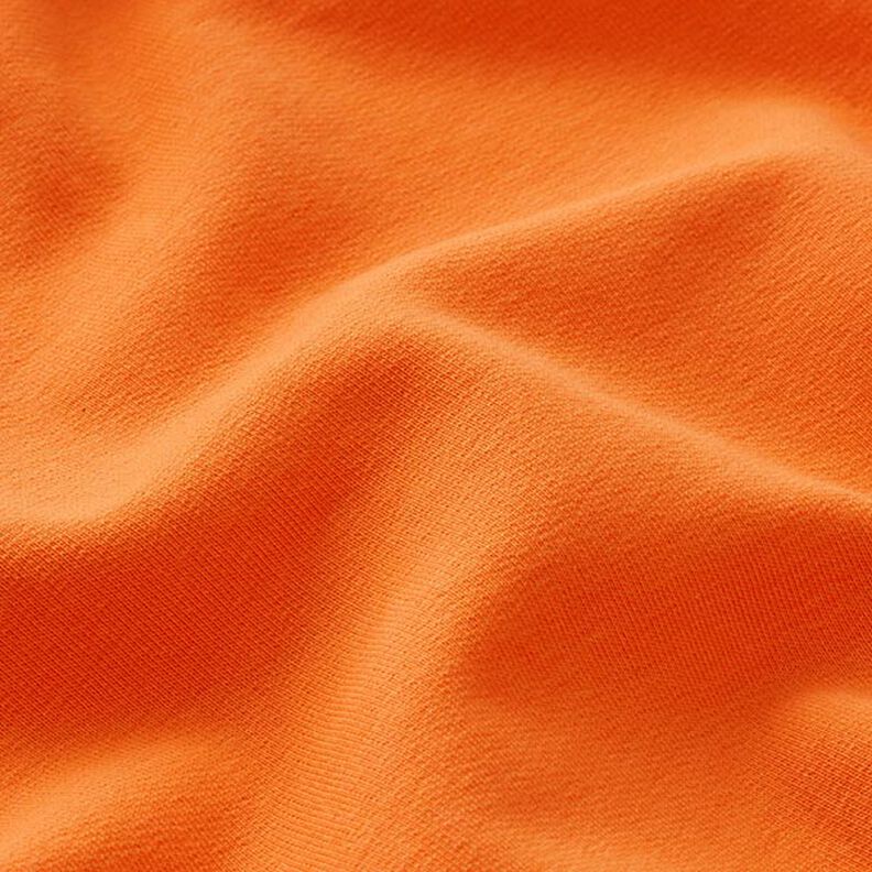 Lehká bavlněná teplákovina jednobarevná – oranžová,  image number 4