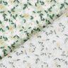 Organická bavlna popelín jemné květy – světle mátová,  thumbnail number 4