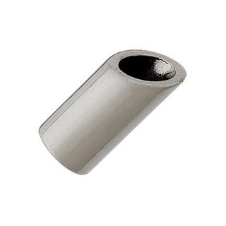 Koncovka na šňůrky [ Ø 5 mm ] – starostarostříbrná kovový, 