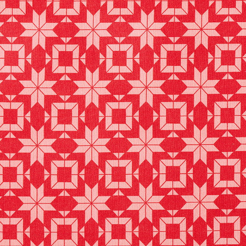Měkký norský vzor – červená/růžová,  image number 1