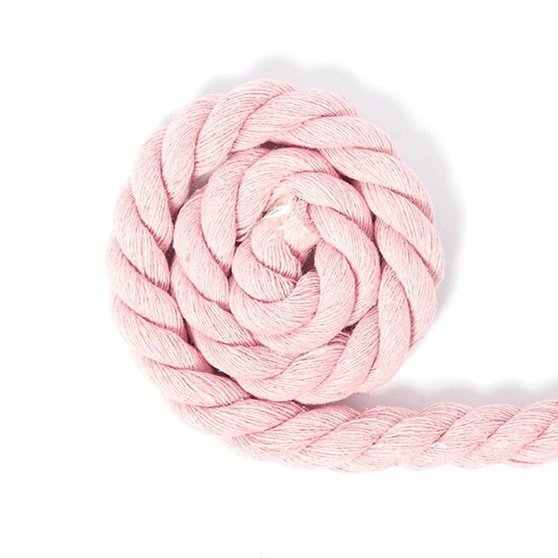 Bavlněná šňůrka [Ø 14 mm] 10 - růžová,  image number 1