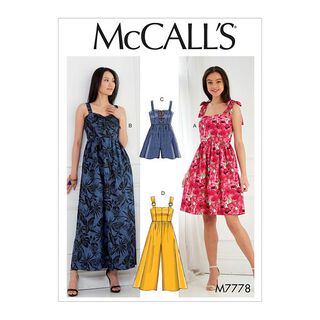 Šaty, McCalls 7778 | 32 - 40, 