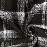 Látka na kabáty Boulcé kostka – černá/bílá,  thumbnail number 3