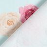 Povrstvená bavlna Romantické růže – baby modra,  thumbnail number 5
