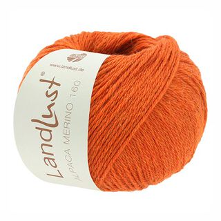 LANDLUST Alpaca Merino 160, 50g | Lana Grossa – oranžová, 