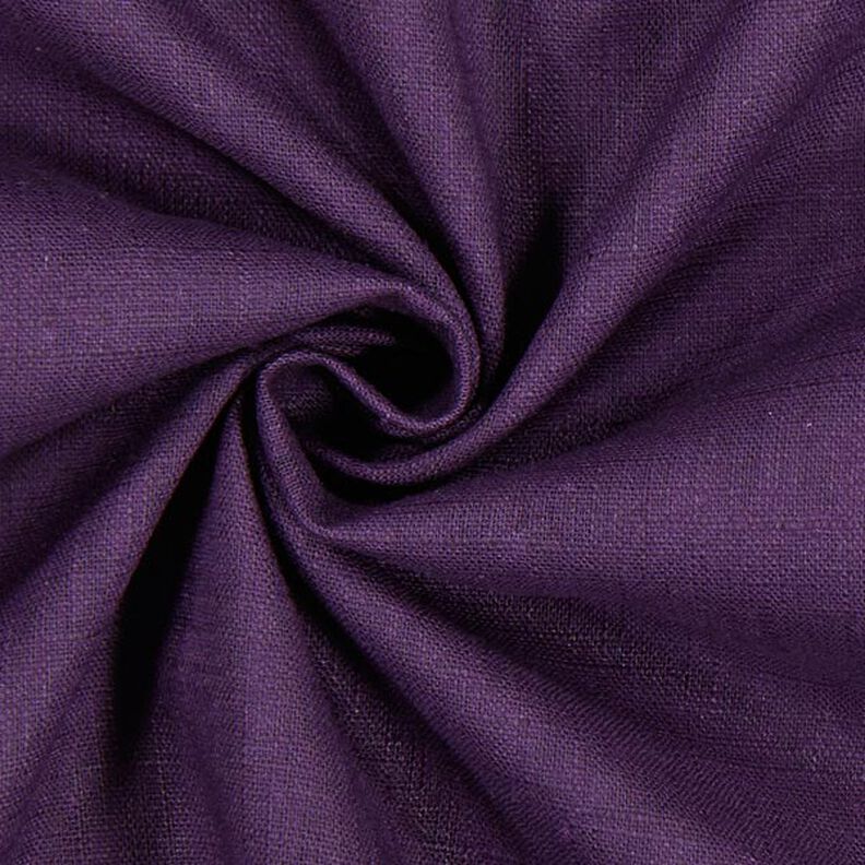 Lněná látka Ramie mix medium – barva lilku,  image number 3
