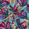 Viskózová látka stretch Spring Garden | Nerida Hansen – modrá aqua/bordó,  thumbnail number 3