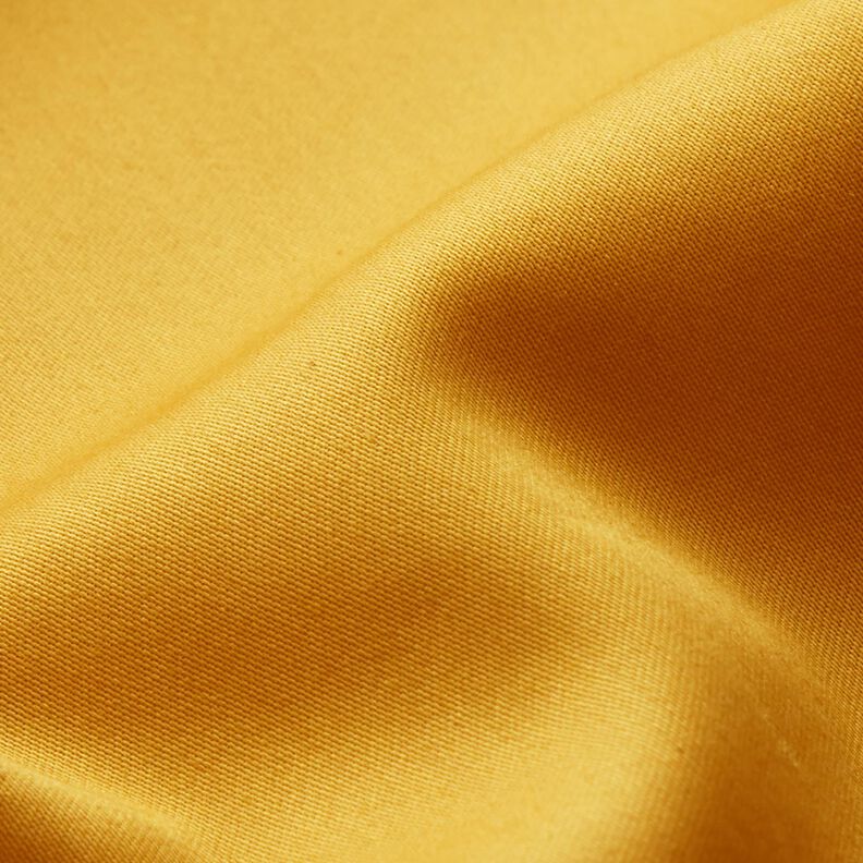 Bavlněný satén Jednobarevné provedení – kari žlutá,  image number 3