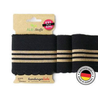BIO NÁPLETY CUFF ME WAVE GLAM  [140 CM | 8 CM]  | Albstoffe | Hamburger Liebe, 