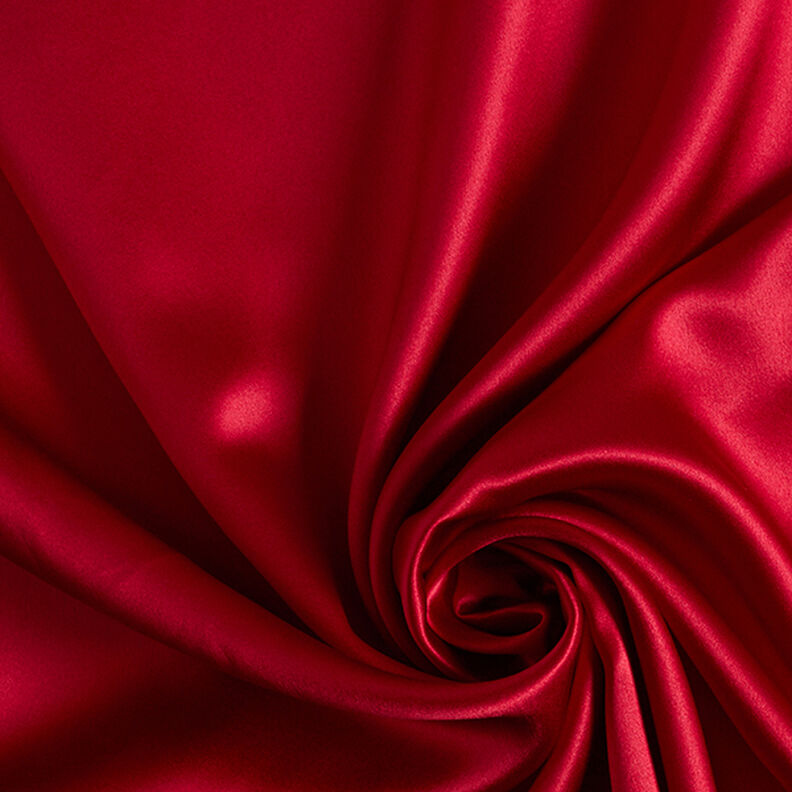 Hedvábný satén – karmínově červená,  image number 1