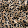 Hebký fleece Leopardí vzor – středně hnědá,  thumbnail number 2