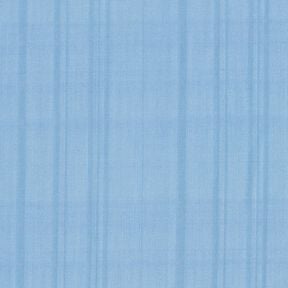 Lehk&aacute; bavlněn&aacute; průsvitn&aacute; tkanina Karo &ndash; světle modra, 