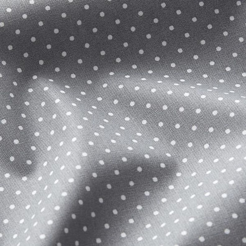 Povrstvená bavlna Malé puntíky – šedá,  image number 3