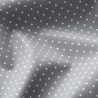 Povrstvená bavlna Malé puntíky – šedá, 
