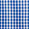 Bavlněná látka Vichy károvaná 1 cm – královská modr/bílá,  thumbnail number 1