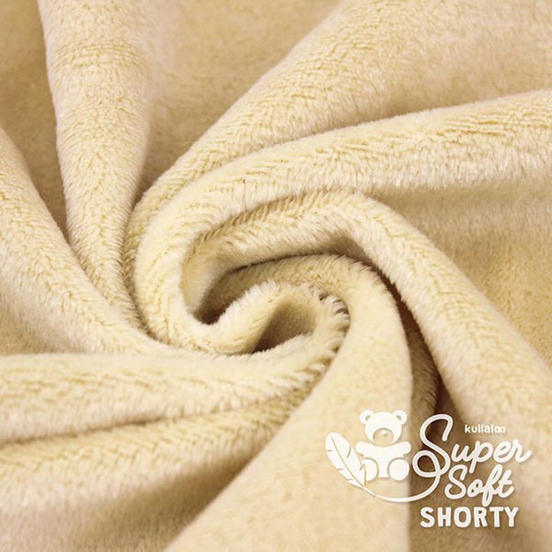 Plyšový SuperSoft SHORTY [ 1 x 0,75 m | 1,5 mm ] - béžová | Kullaloo,  image number 4