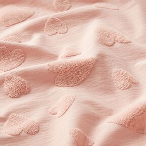 Froté žerzej Srdíčka – rose, 