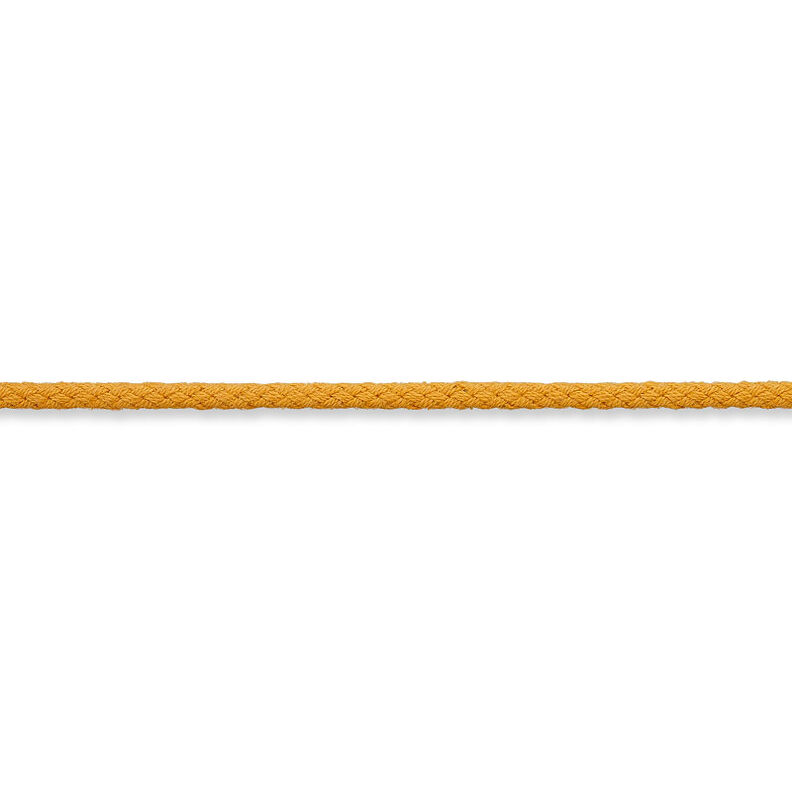 Bavlněná šňůrka [Ø 3 mm] – hořčicove žlutá,  image number 2