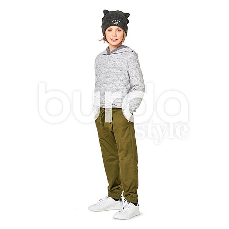 Dětské kalhoty | šortky, Burda 9354 | 116 - 158,  image number 4