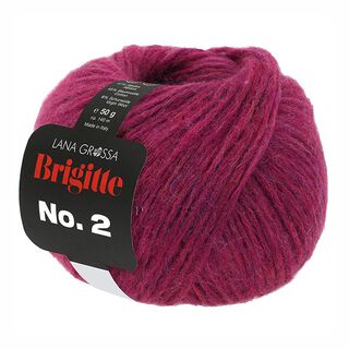 BRIGITTE No.2, 50g | Lana Grossa – červenofialová, 