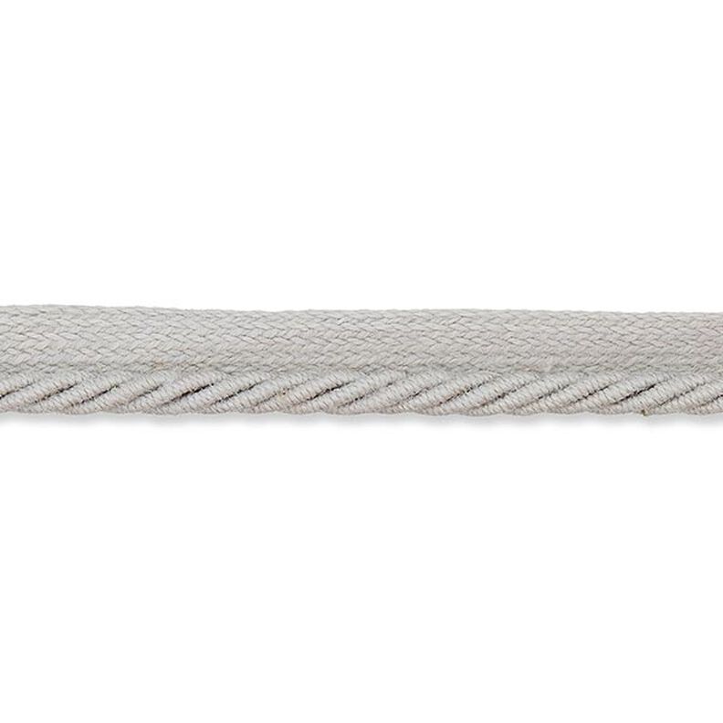 Šňůrková paspulka [9 mm] - světle šedá,  image number 1