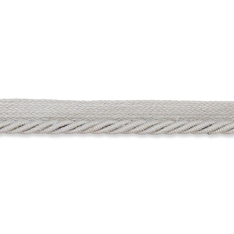 Šňůrková paspulka [9 mm] - světle šedá,  image number 1