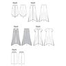 Top|Šaty|Kalhoty, Butterick 5655|44 - 50,  thumbnail number 7