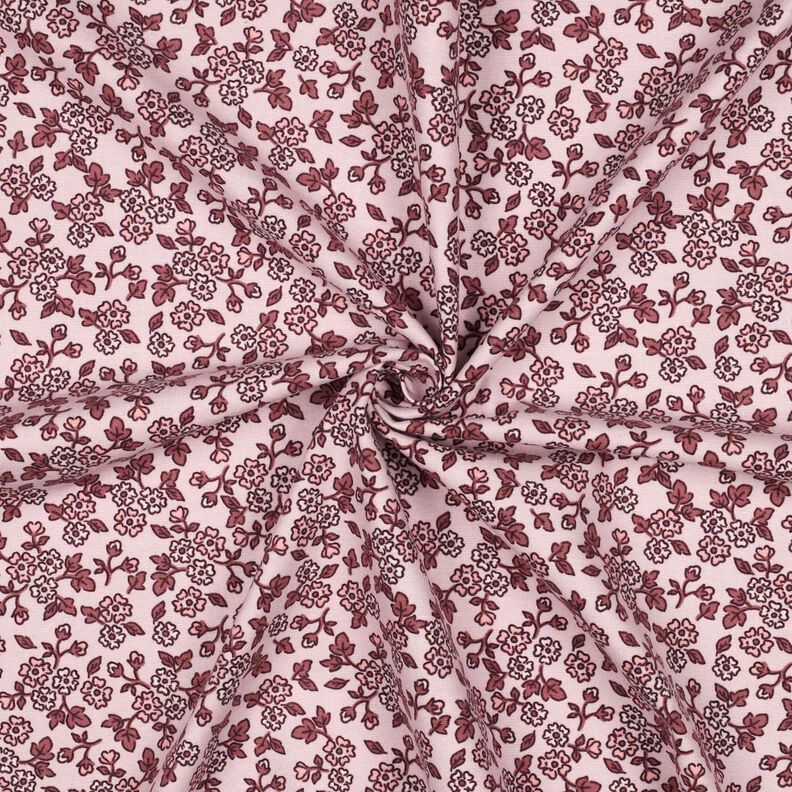 Bavlněný flanel Kytičky | Poppy Fabrics – rose/slézová,  image number 3