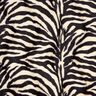 Imitace zvířecí kůže zebra – kremová/černá,  thumbnail number 1