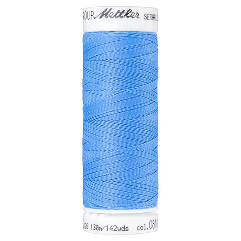 Šicí nit Seraflex pro elastické švy (0818) | 130 m | Mettler – ocelová modr,  image number 1