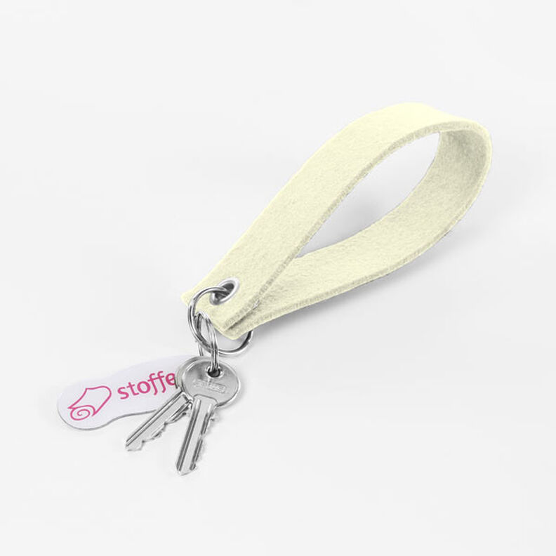 Plsť 90 cm / tloušťka 3 mm – vlněná bílá,  image number 5