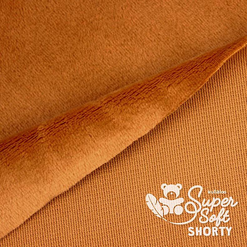 Plyšový SuperSoft SHORTY [ 1 x 0,75 m | 1,5 mm ] - světle hnědá | Kullaloo,  image number 3